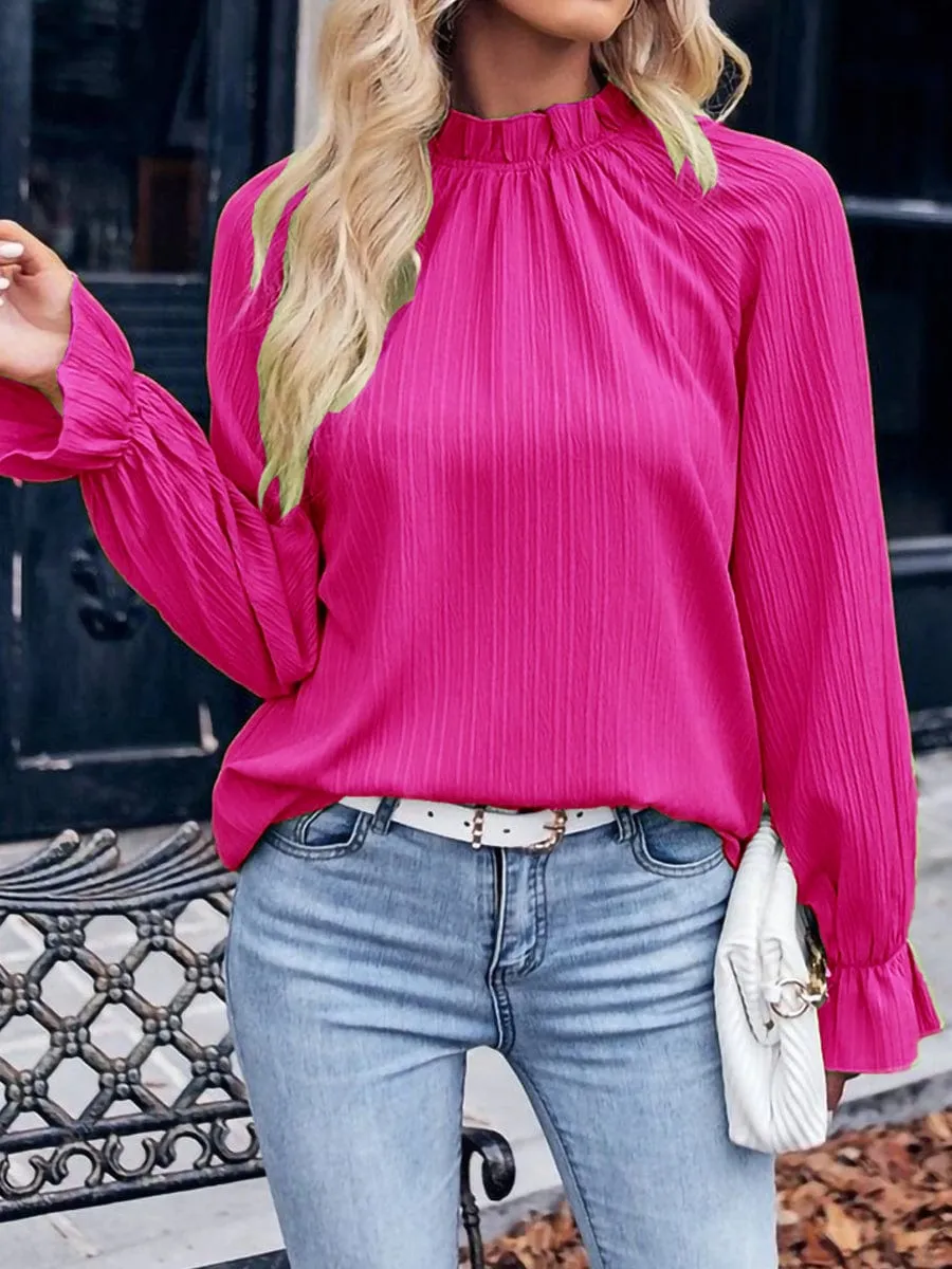 All-Season Pleated Blouse