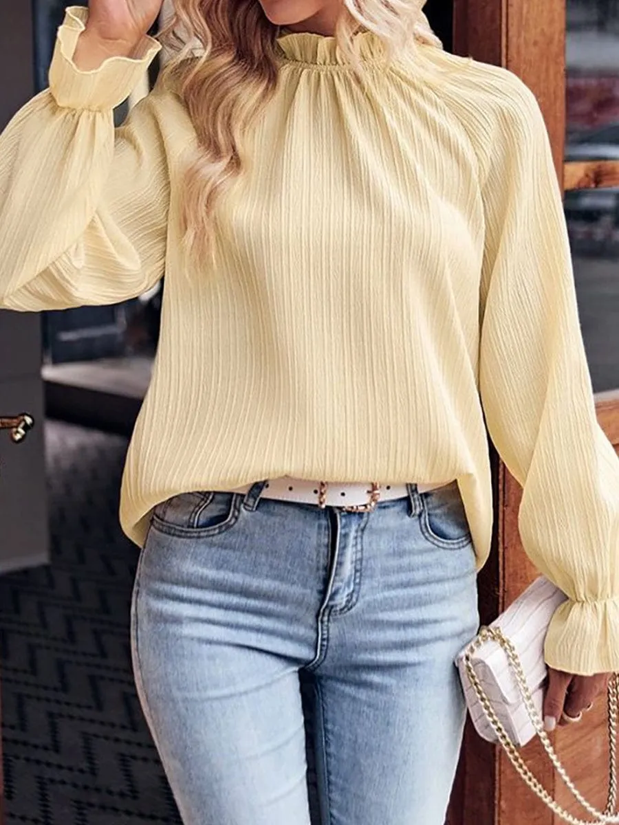 All-Season Pleated Blouse