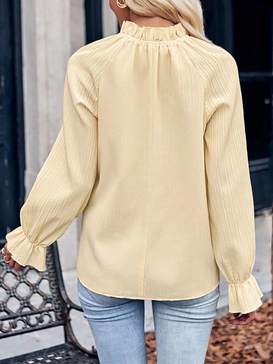 All-Season Pleated Blouse