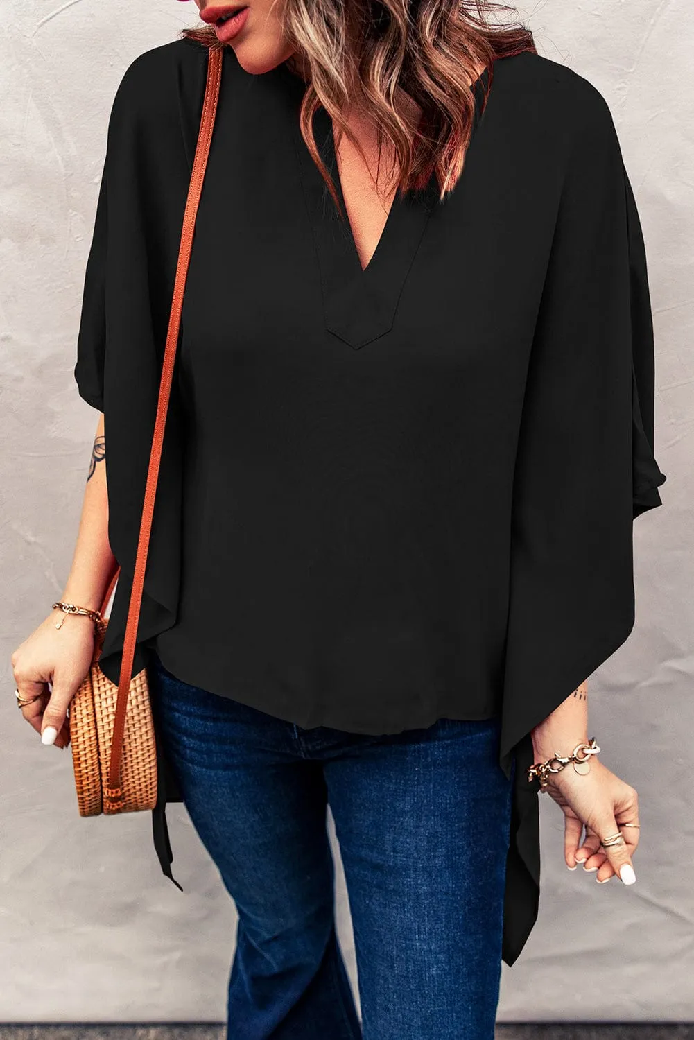 Amazing V Neck Blouse