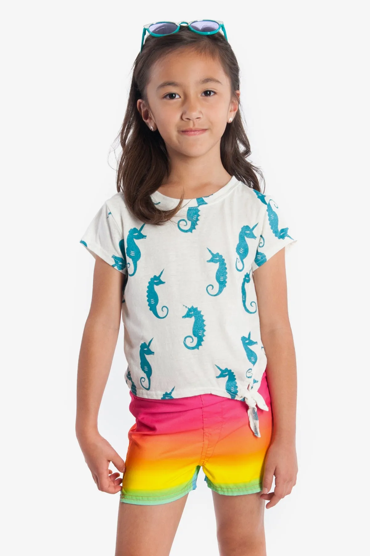 Appaman Seahorse Girls Shirt (Size 3 left)