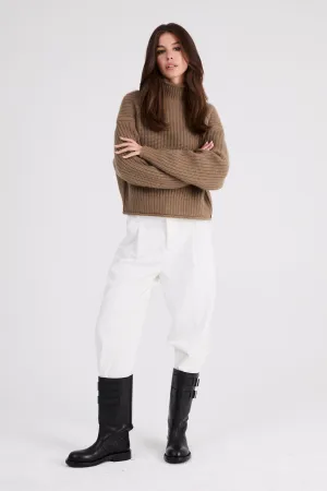   Beryll Carole Cashmere Sweater | Driftwood