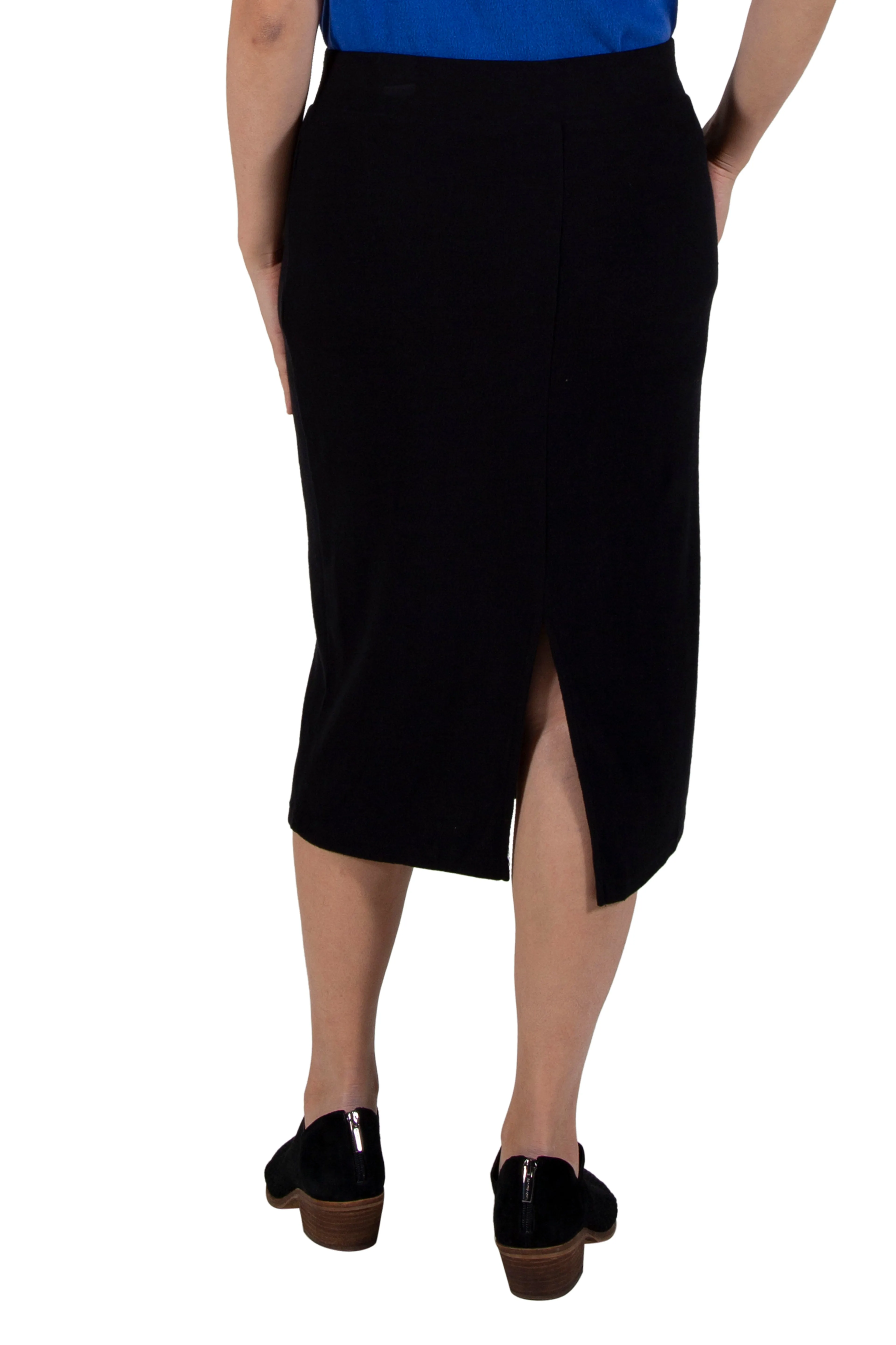 Comfort Luxe Collection Cozy Knit Pencil Skirt