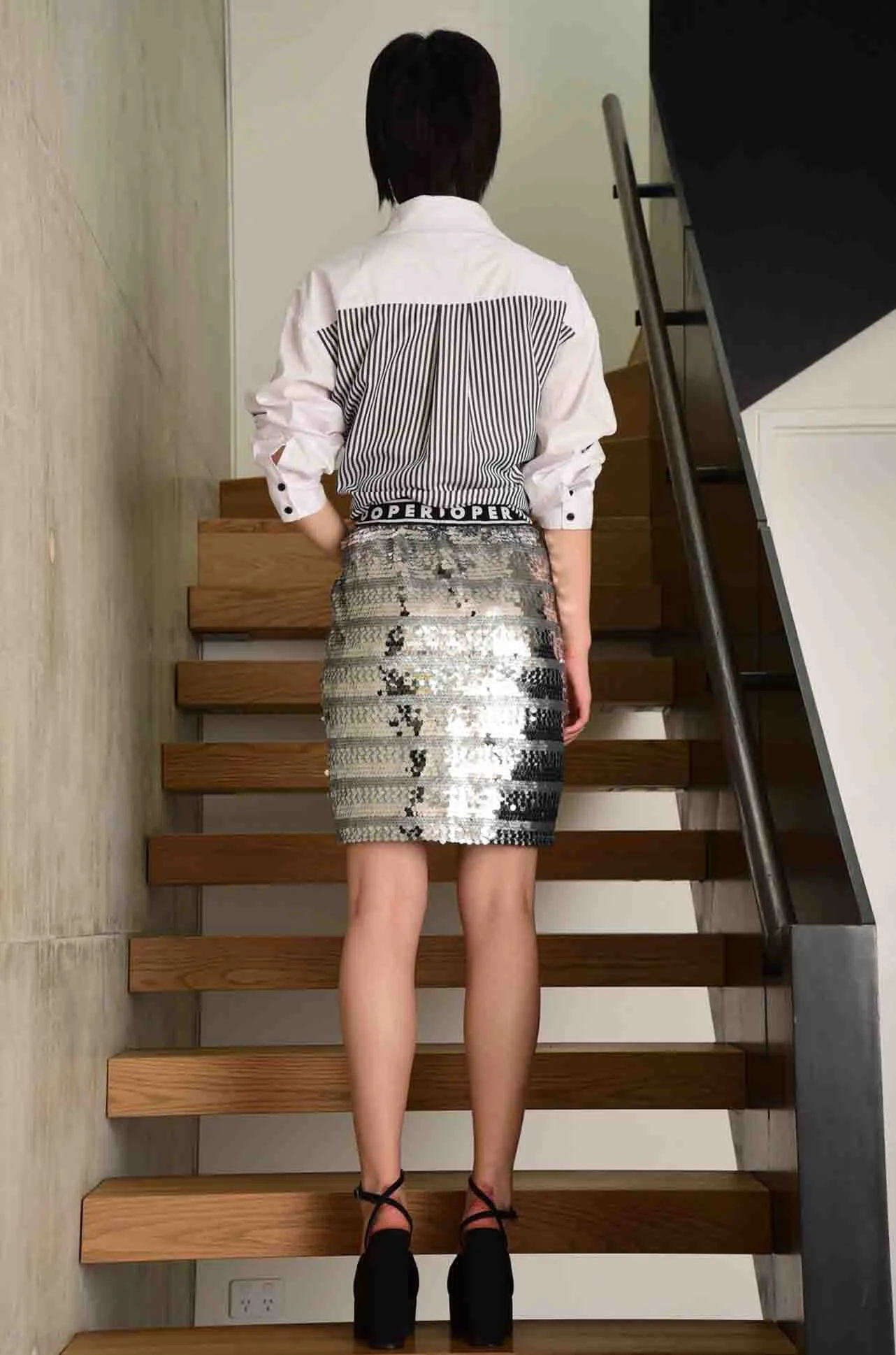 Cooper - My Silver Lining Dont Sweat The Short Stuff Skirt