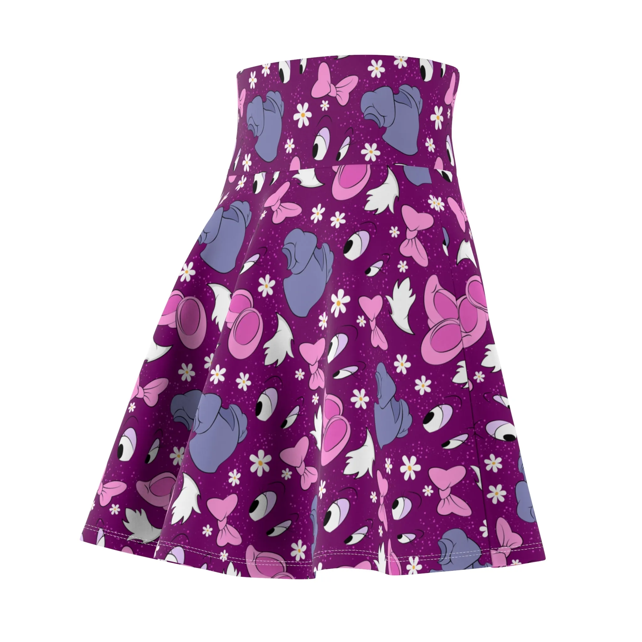 Disney Daisy Duck Born To Stand Out Women's Skater Skirt