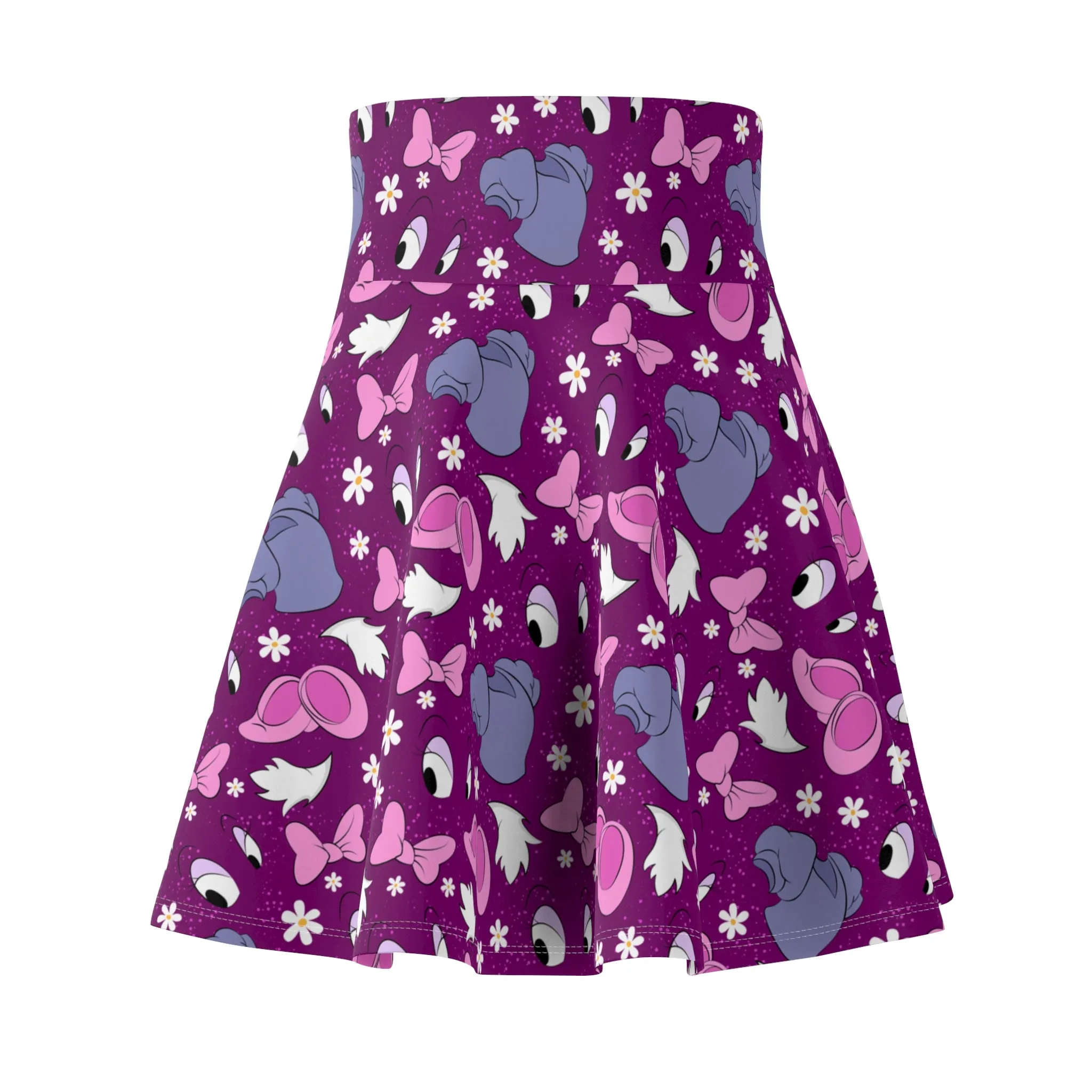 Disney Daisy Duck Born To Stand Out Women's Skater Skirt