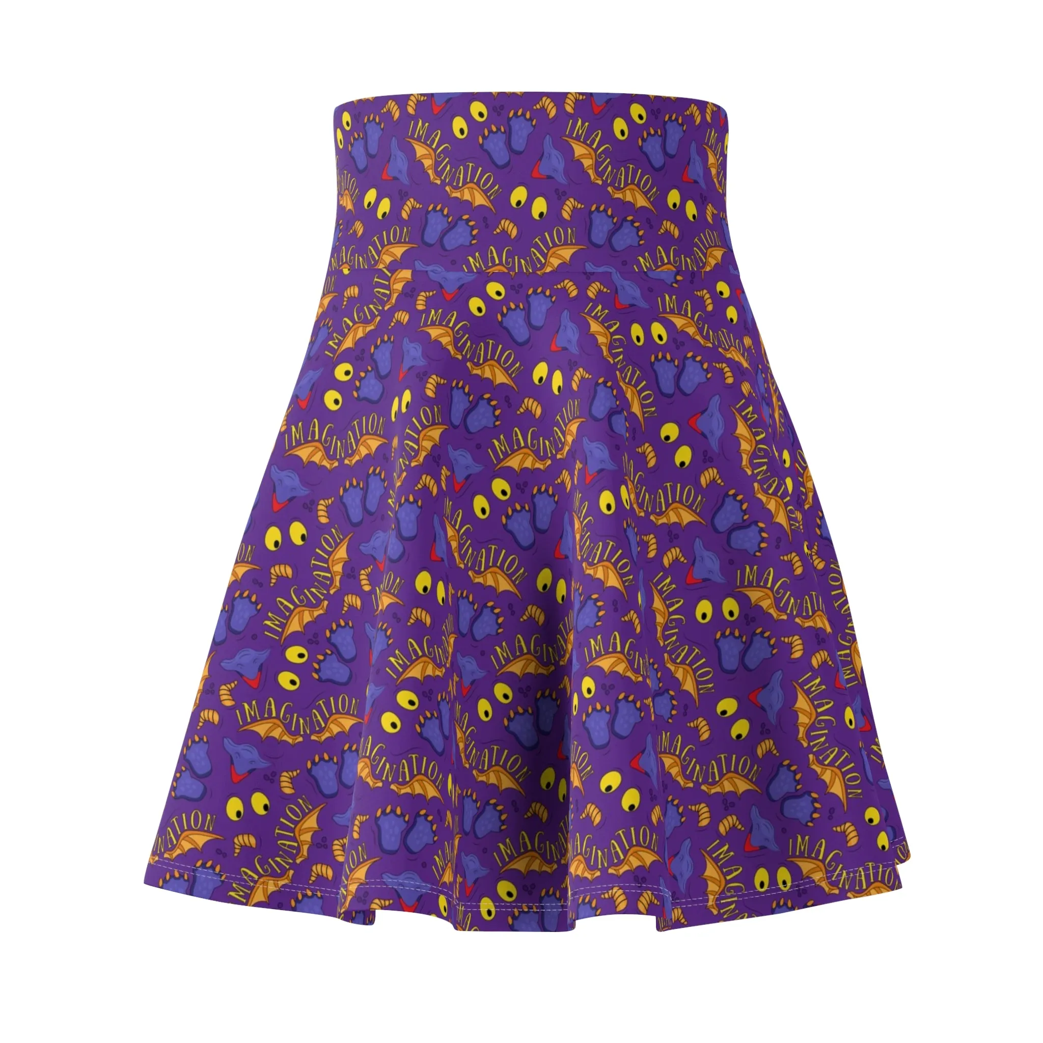 Disney Epcot Figment Imagination Women's Skater Skirt