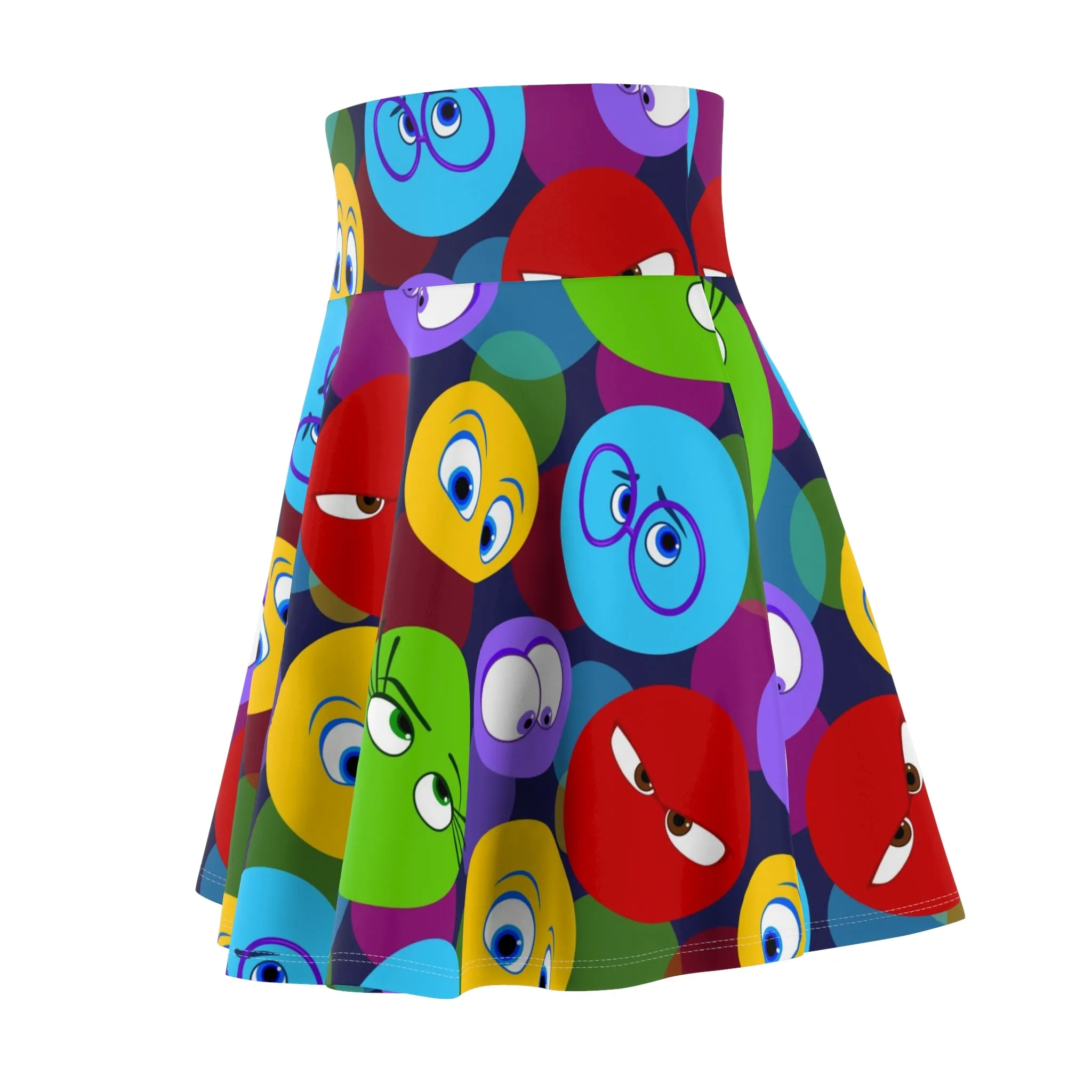 Disney Inside Out Emotions Women's Skater Skirt