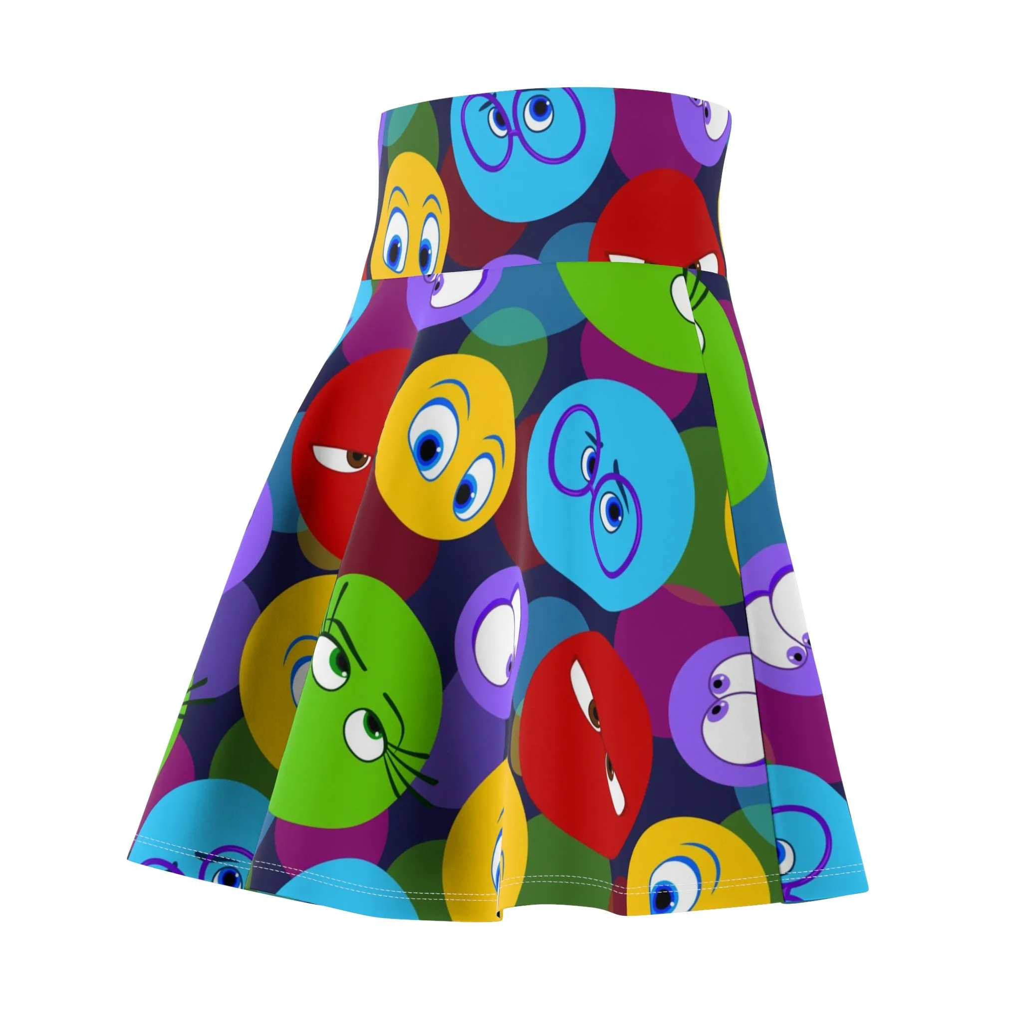 Disney Inside Out Emotions Women's Skater Skirt