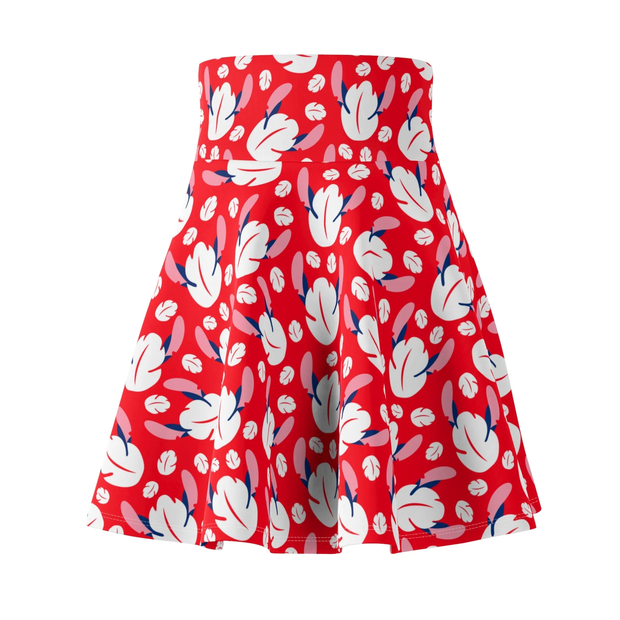 Disney Lilo And Stich Hawaiian 626 Women's Skater Skirt