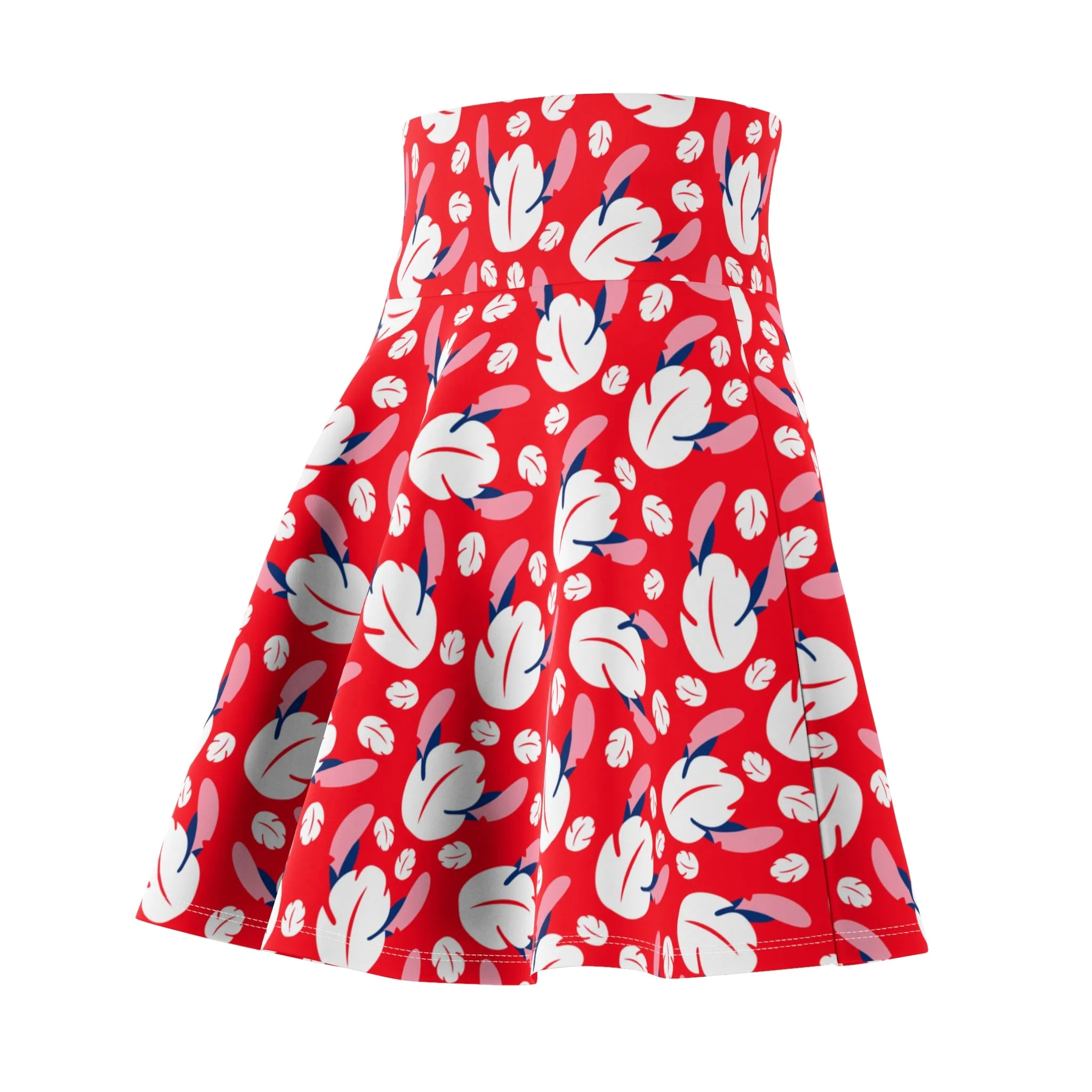 Disney Lilo And Stich Hawaiian 626 Women's Skater Skirt