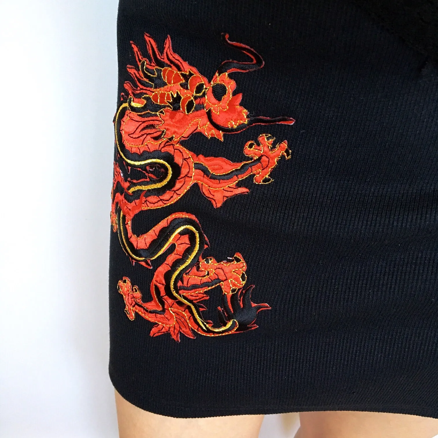 DRAGON RIB STRETCHY SKIRT