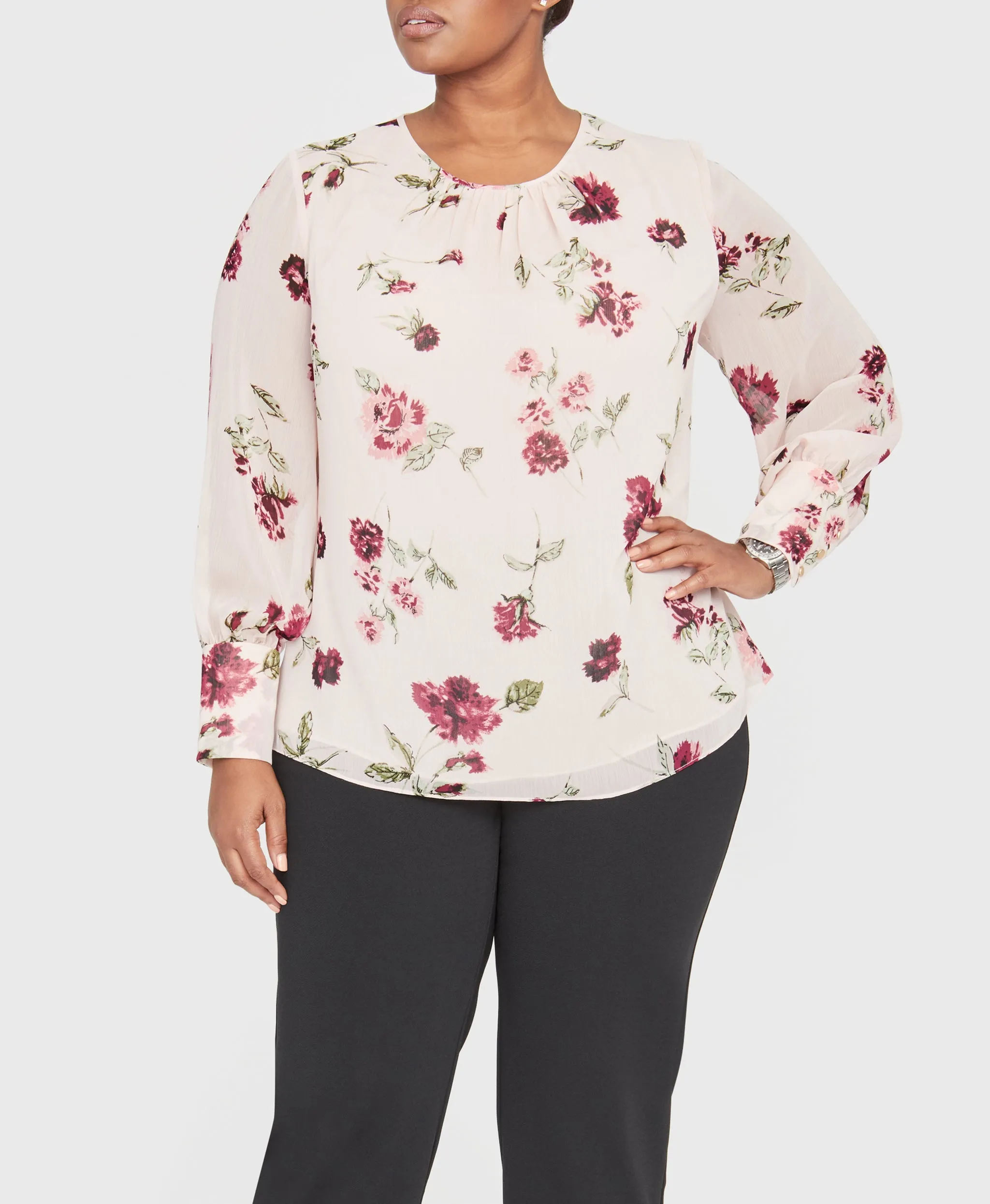 Easy Floral Top