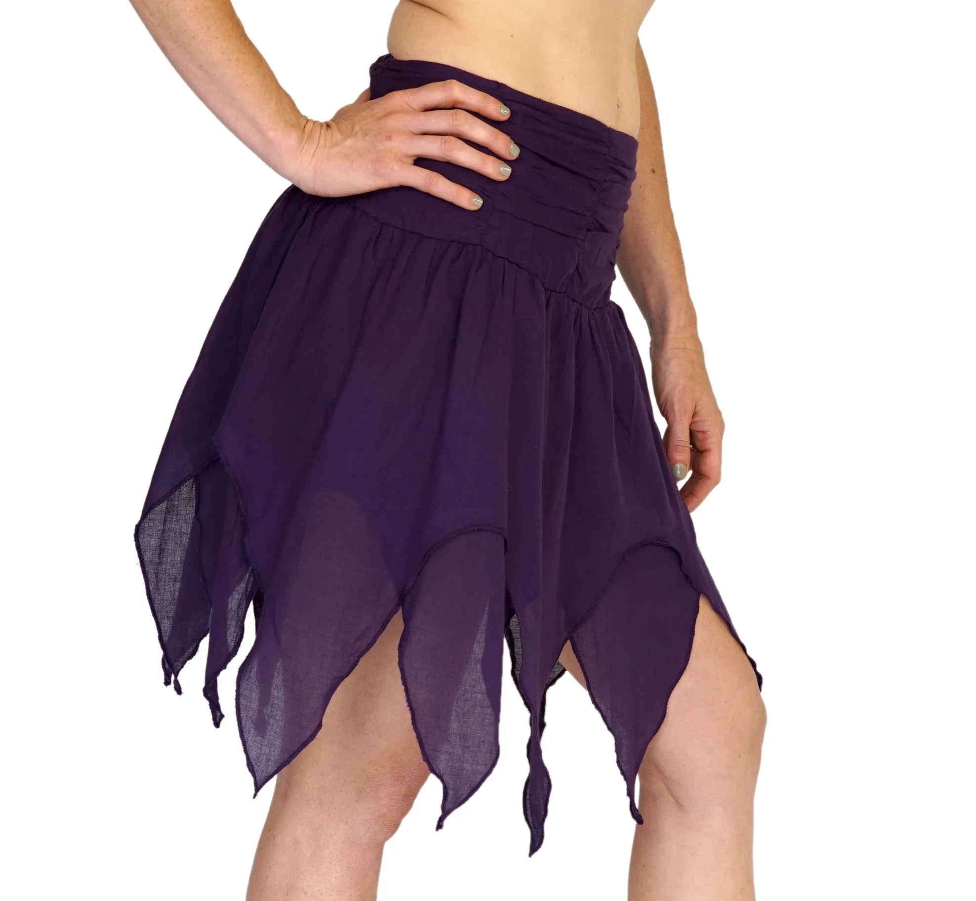 'Fairy' Pirate Pixie Skirt - Purple