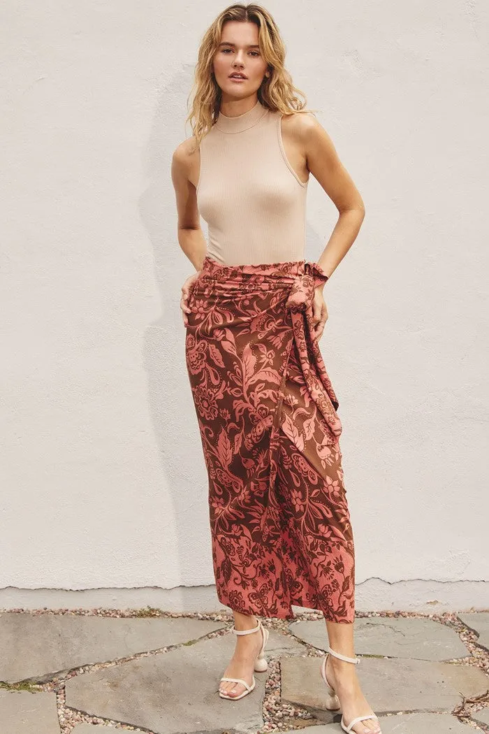 French Coast Wrap Skirt