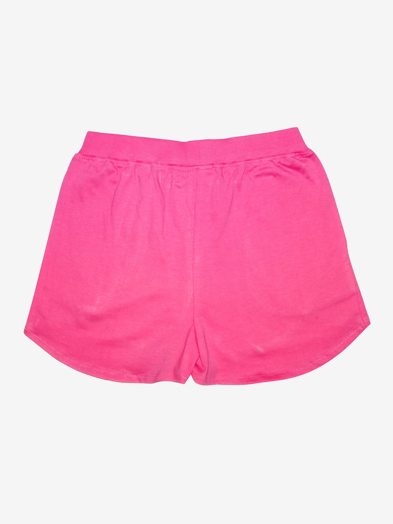 Girls Over Lap Shorts With Bow