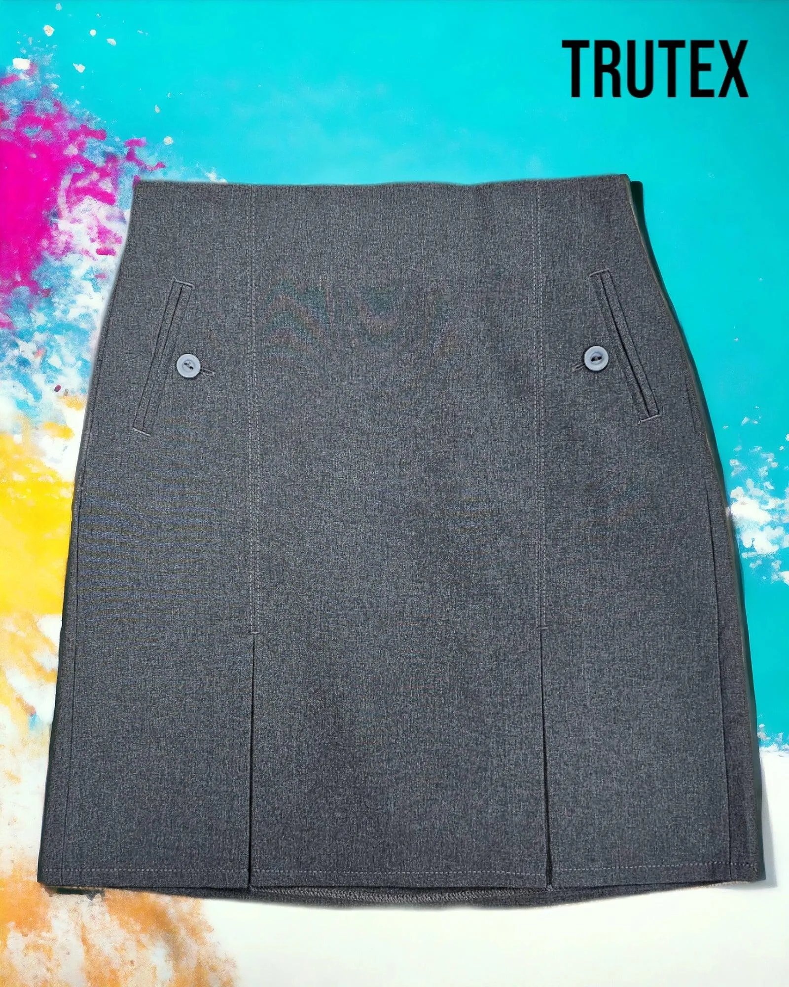 Grey Trutex Junior Skirt Style: JGKS