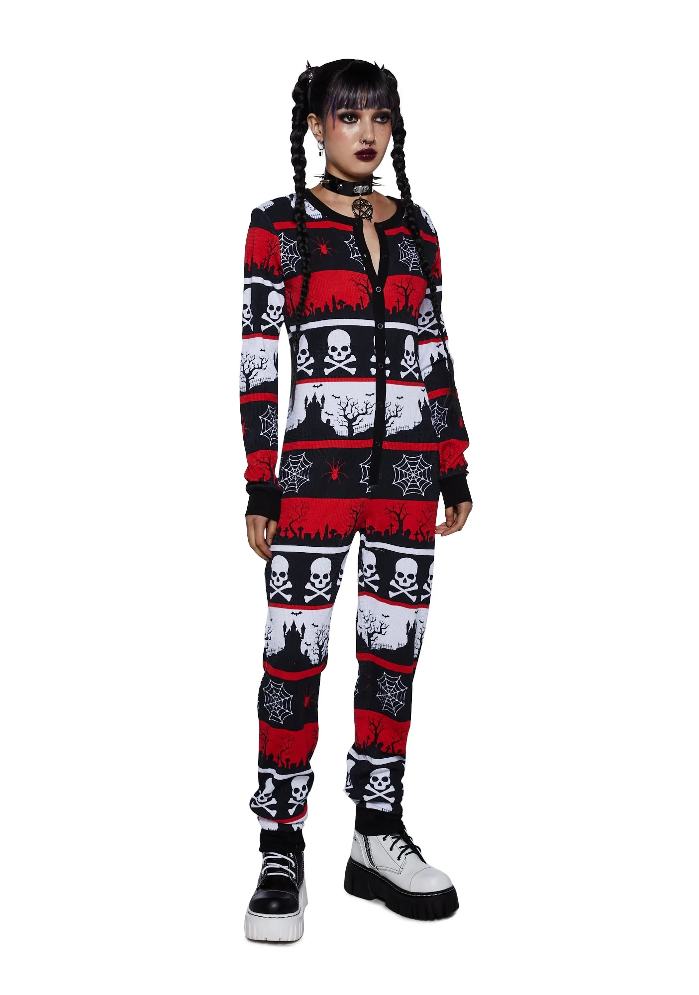 Hollow Grounds Thermal Onesie