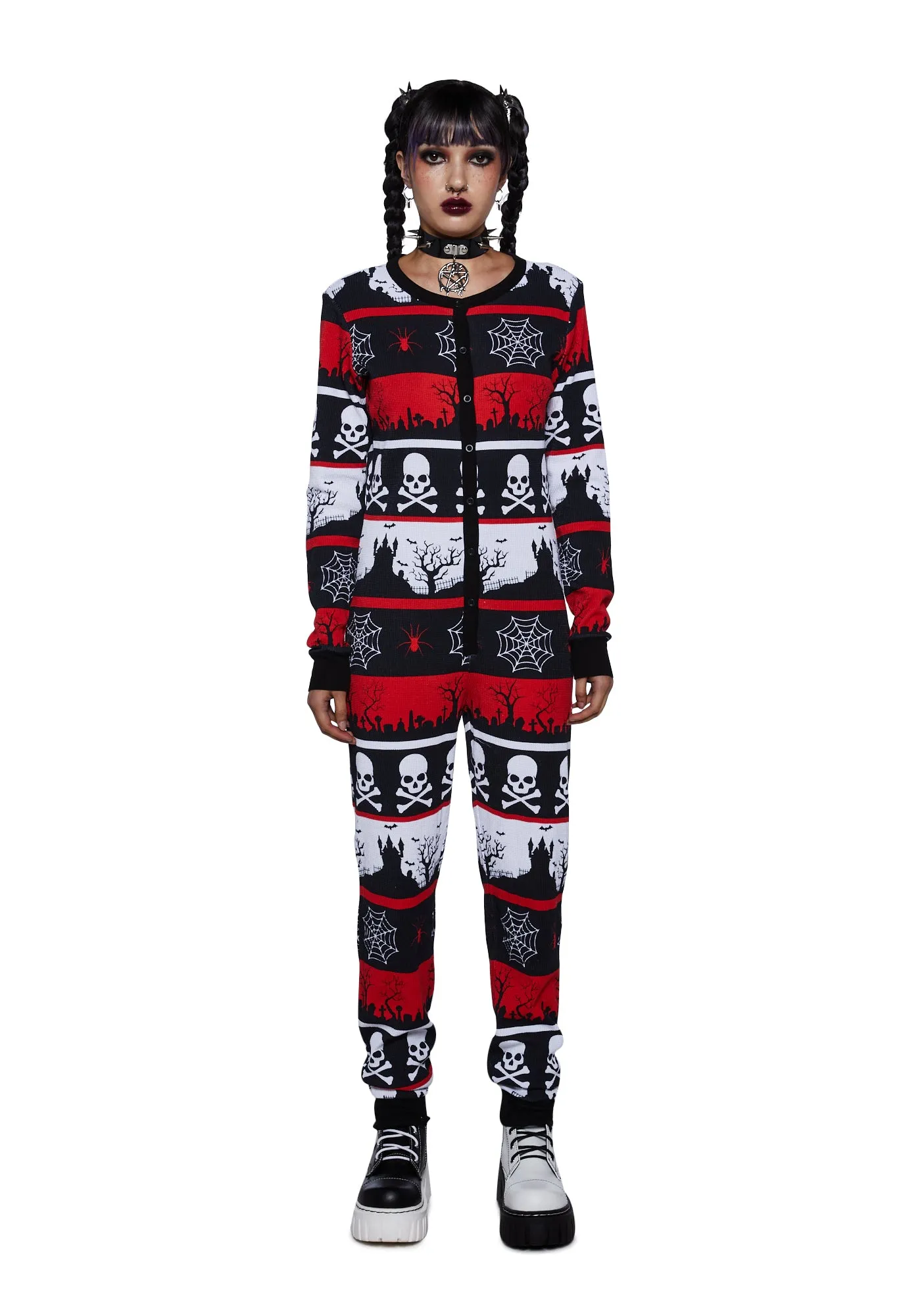 Hollow Grounds Thermal Onesie