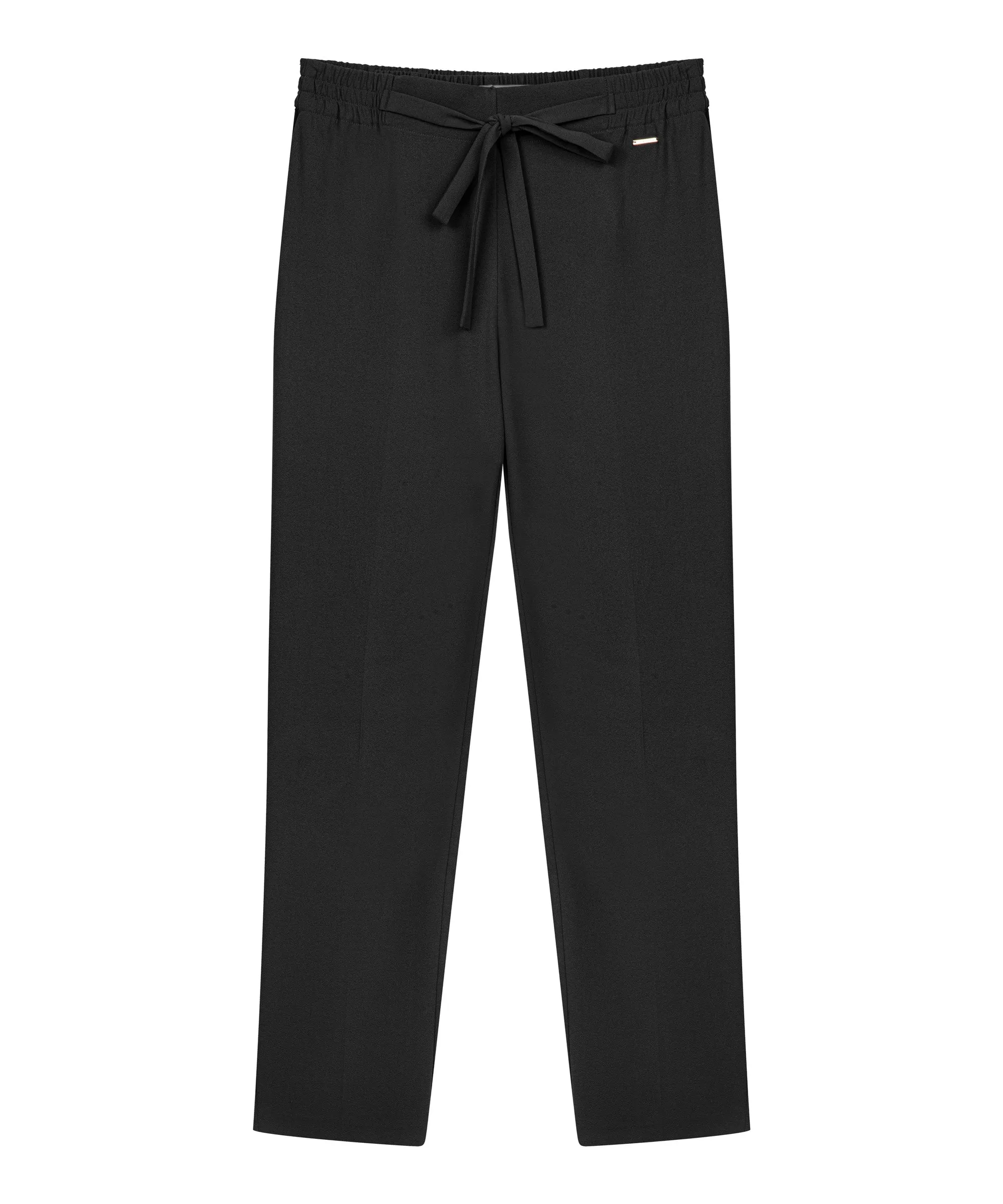 Ipekyol Elastic Waist Trousers With Metal Accessory Black