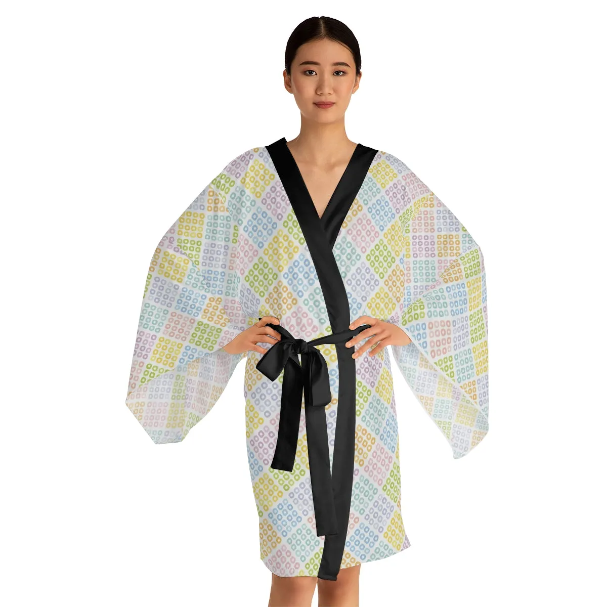 Kanoko Long Sleeve Kimono Robe