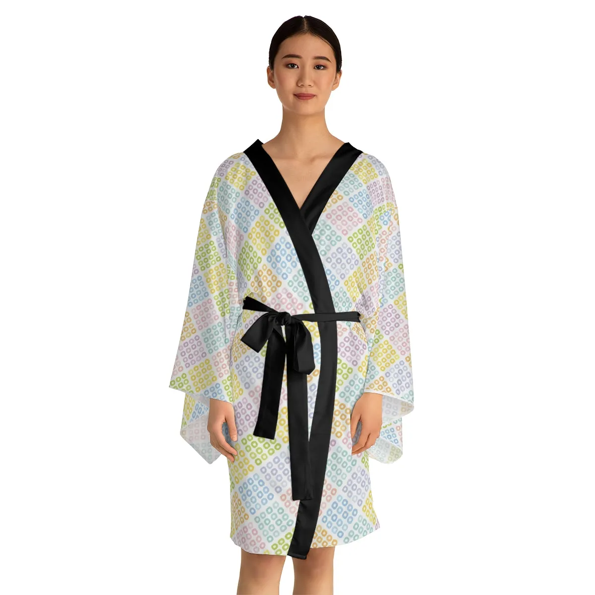 Kanoko Long Sleeve Kimono Robe