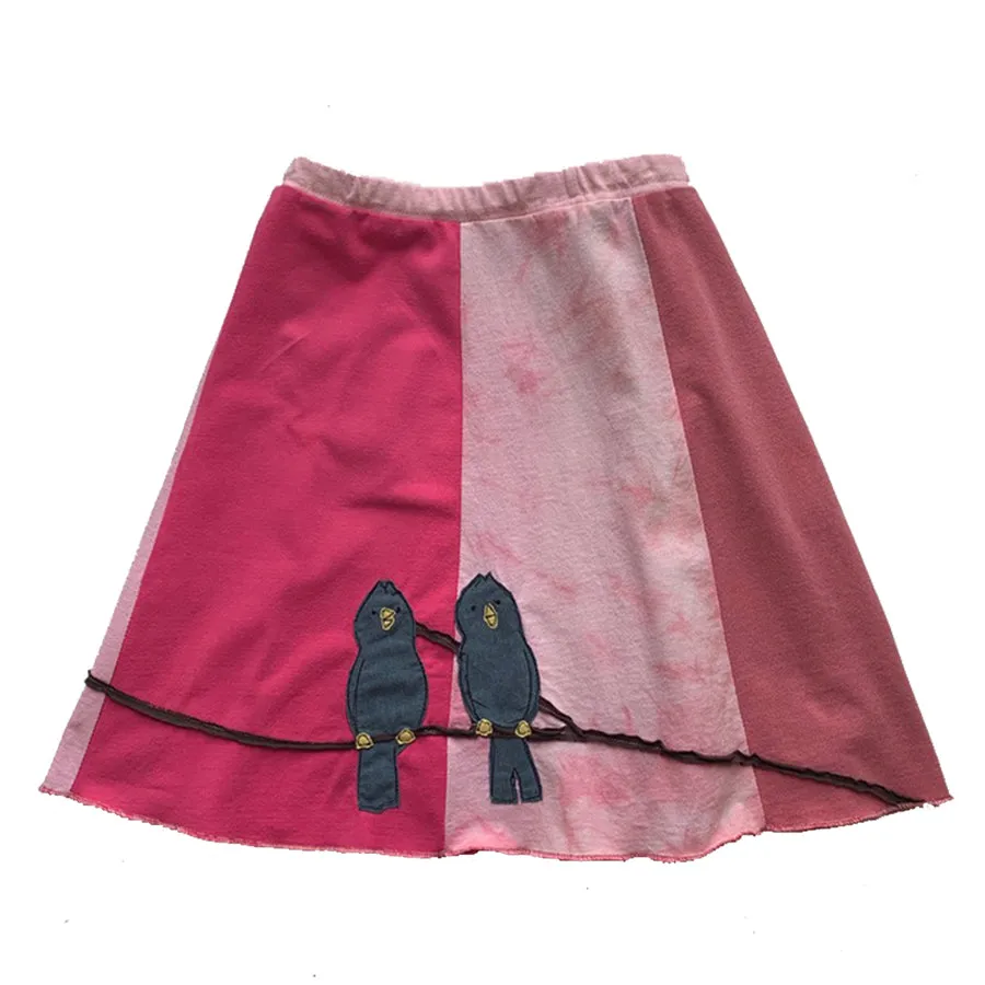 Kids Skirt-Pointy Headed Bird