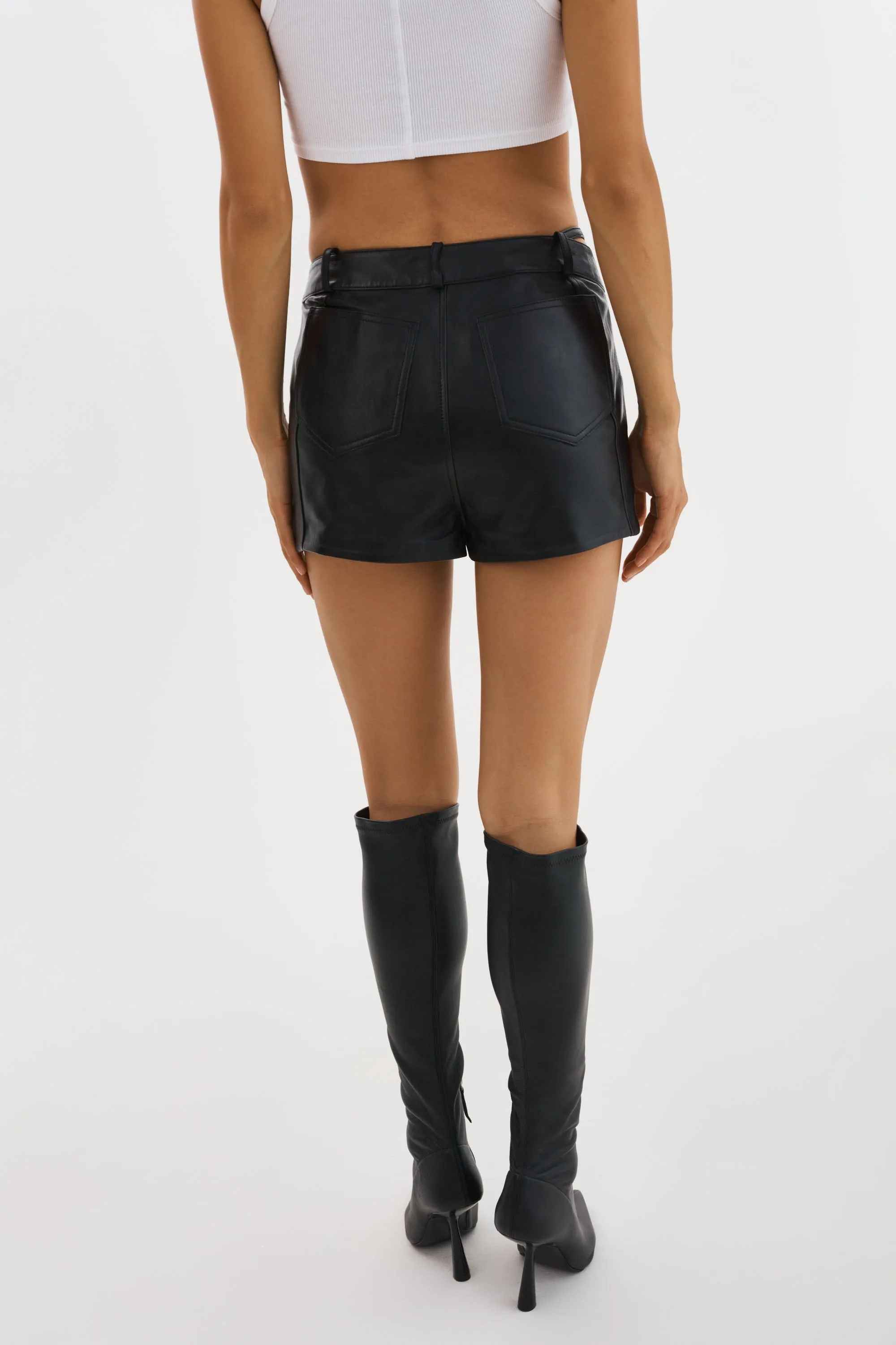 LIANA | Leather Skort