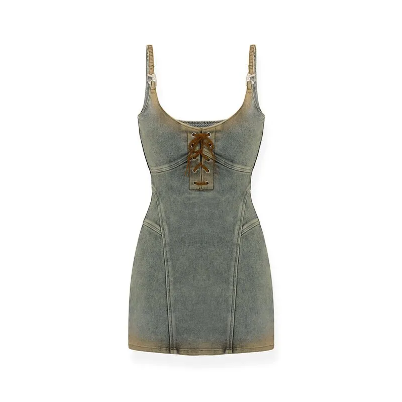 Mud Hourglass Denim Dress