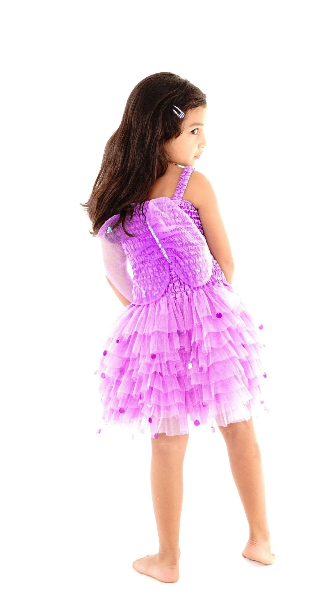 Multi Layer Fairy Dress with Wings