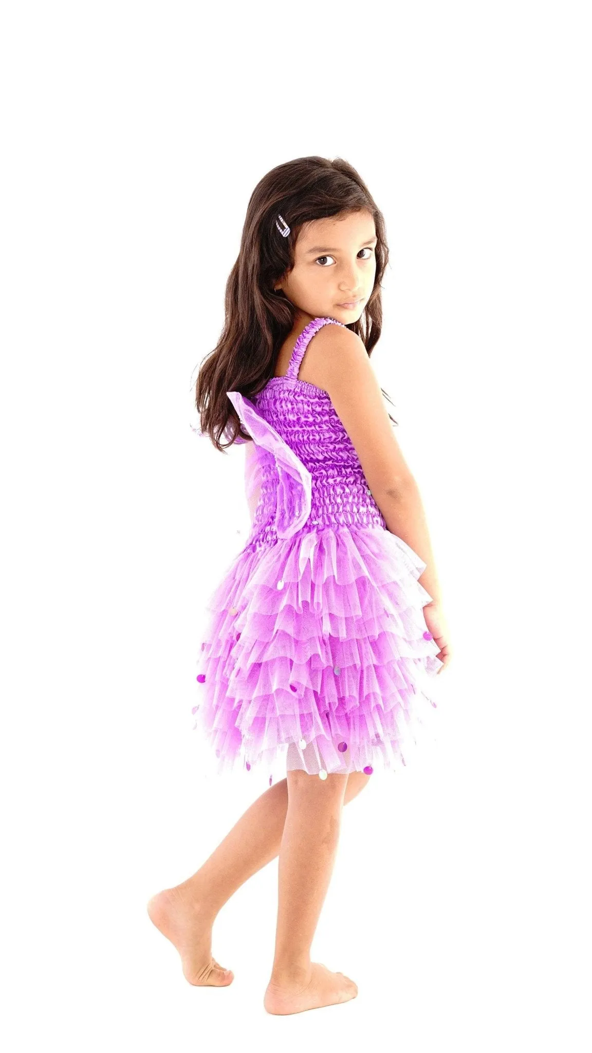 Multi Layer Fairy Dress with Wings