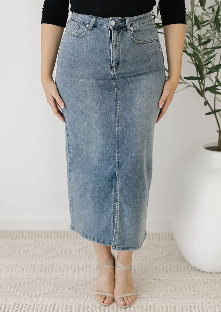 Natalie Denim Skirt