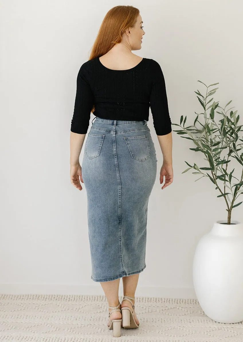 Natalie Denim Skirt