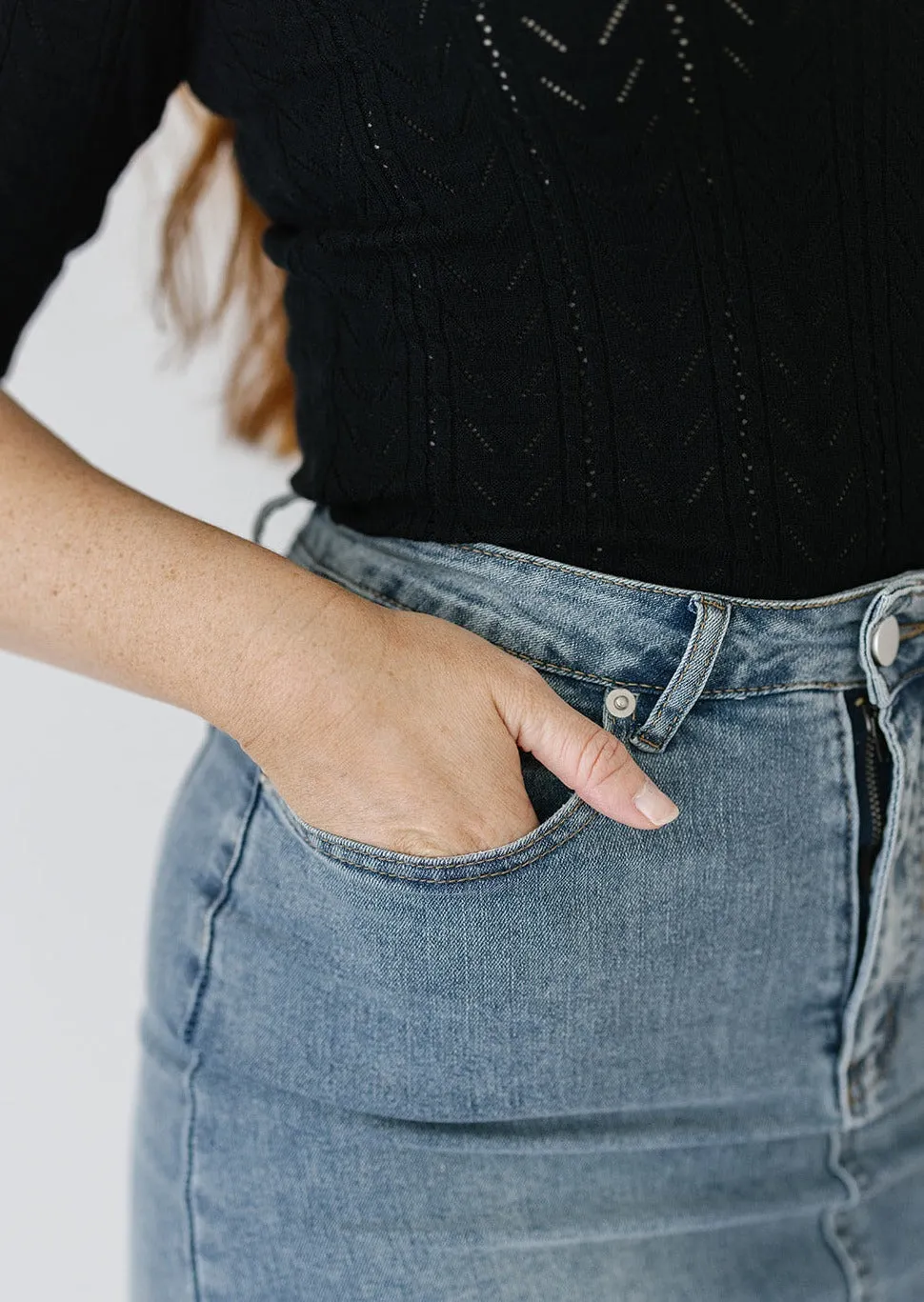 Natalie Denim Skirt