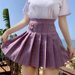 "PREPPY PURPLE" SKIRT