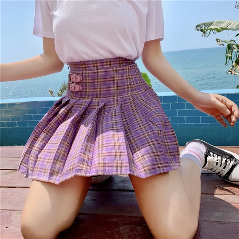 "PREPPY PURPLE" SKIRT