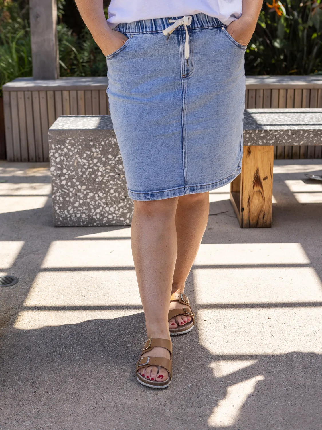 Rio Skirt - Light Blue