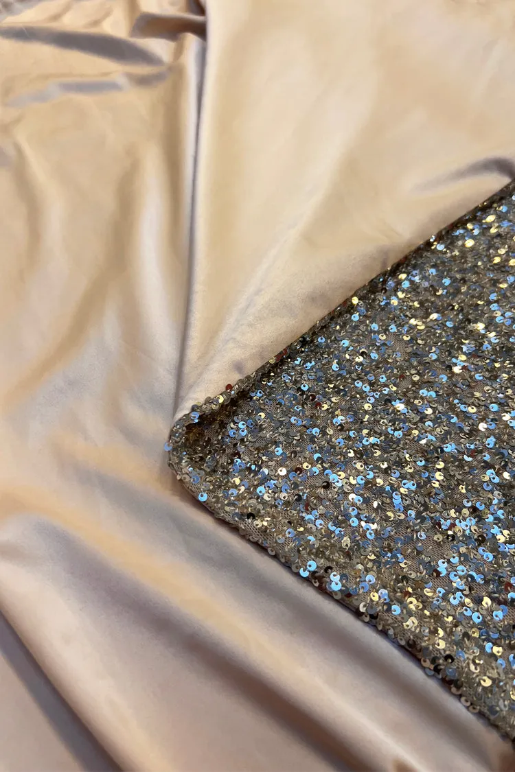 Sequin Maxi Wrap Jaspre Skirt