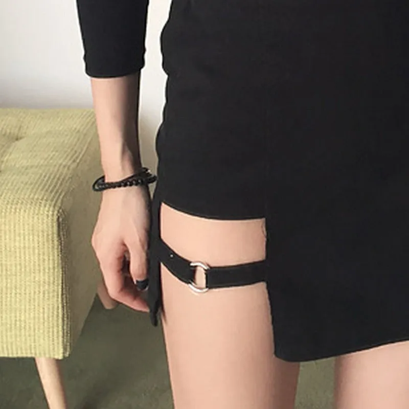 Sexy Spy Skirts Mini Asymmetrical Skirt