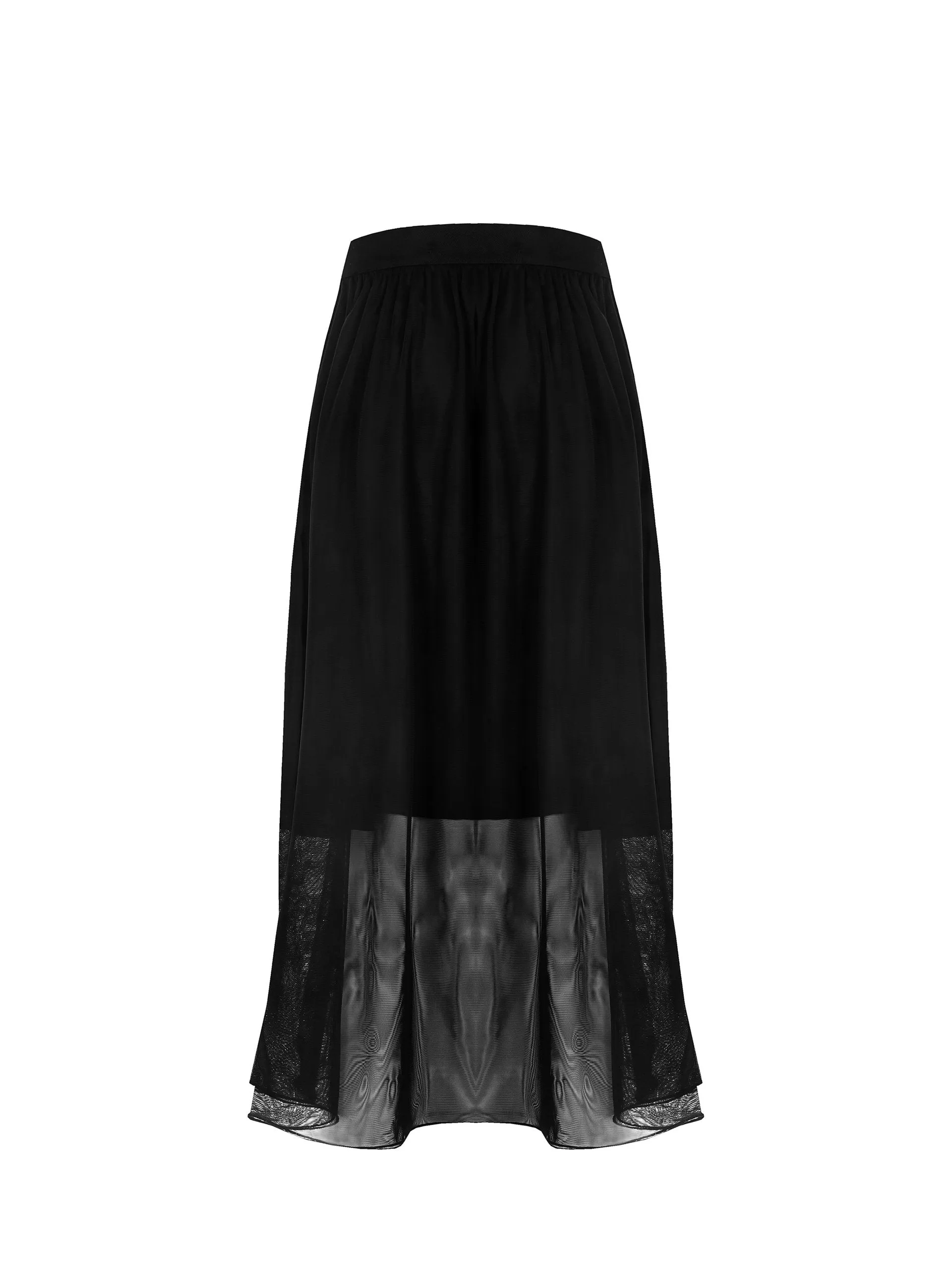 Sheered Midi Skirt