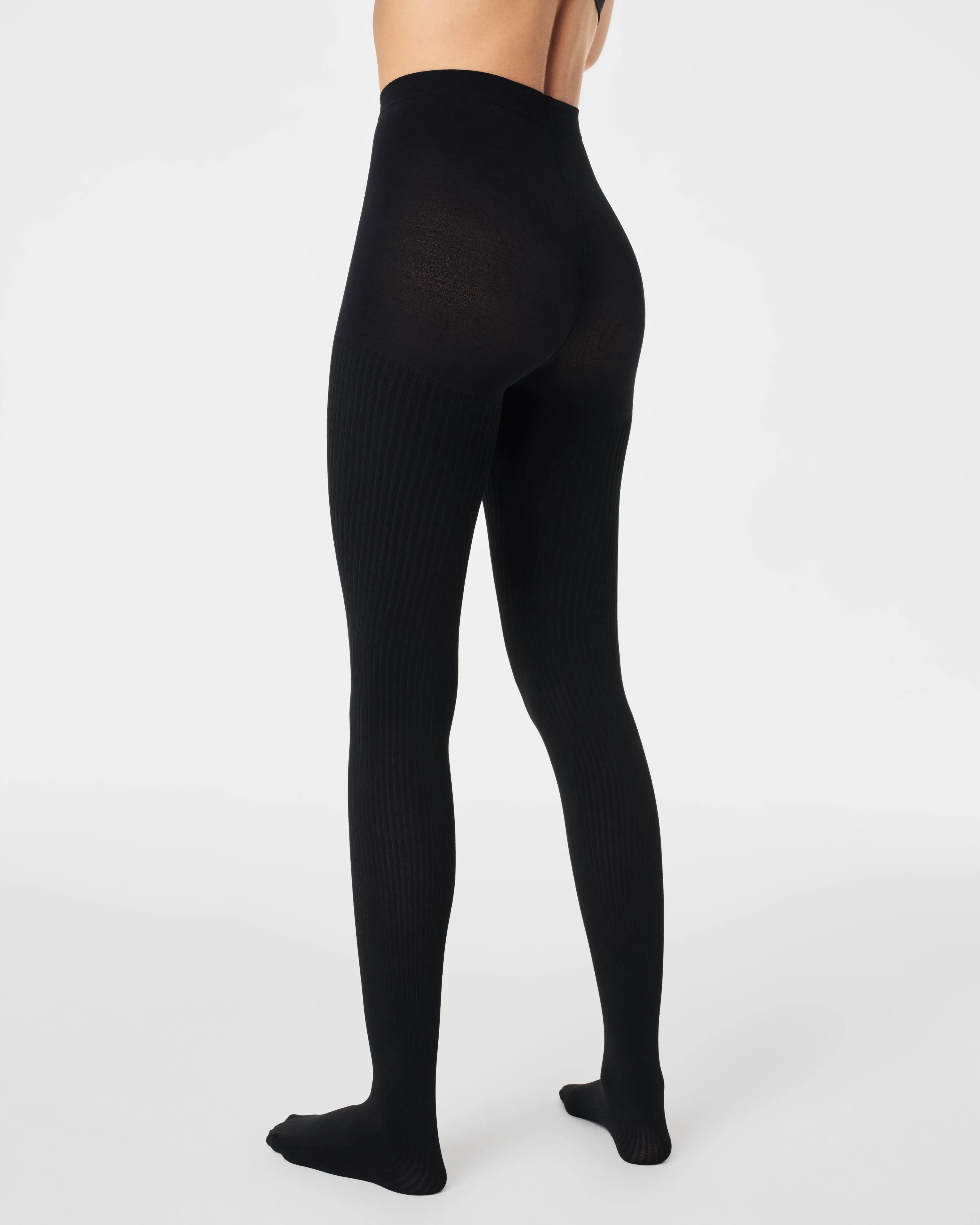 SPANXshape™ Cozy Rib Knit Shorty Tights