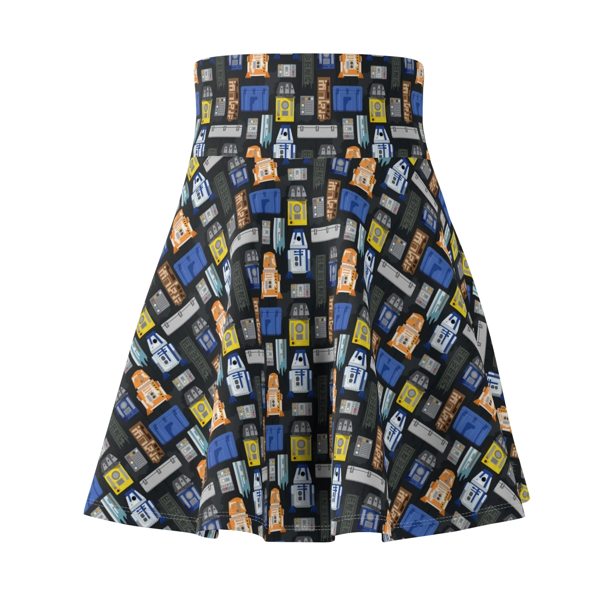 Star Wars Droids Women's Skater Skirt