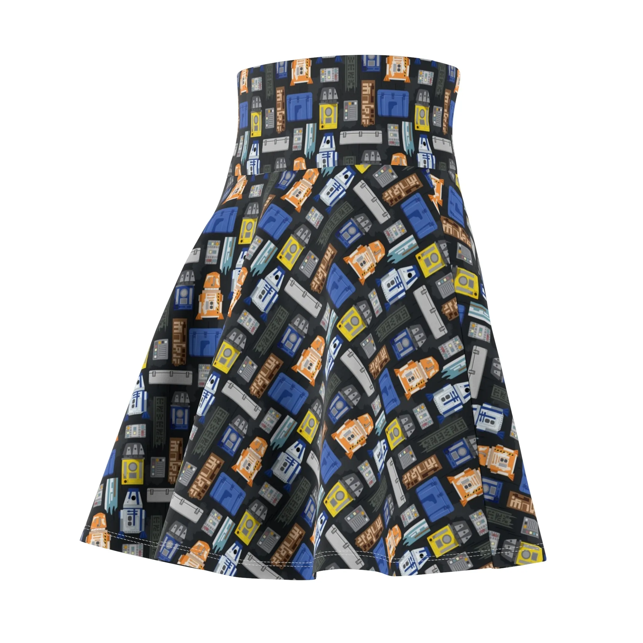 Star Wars Droids Women's Skater Skirt