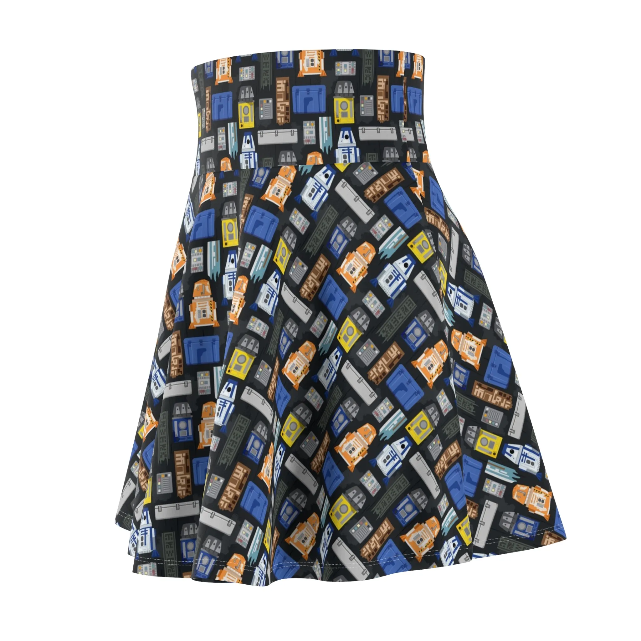 Star Wars Droids Women's Skater Skirt