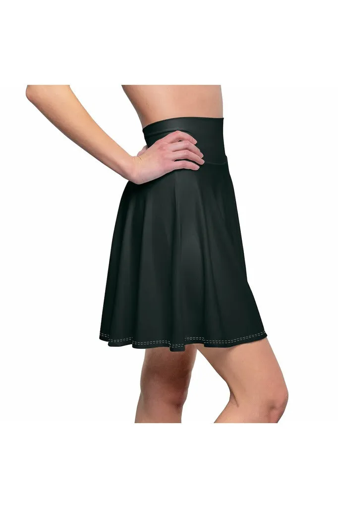 Storm Green Women's Skater Skirt