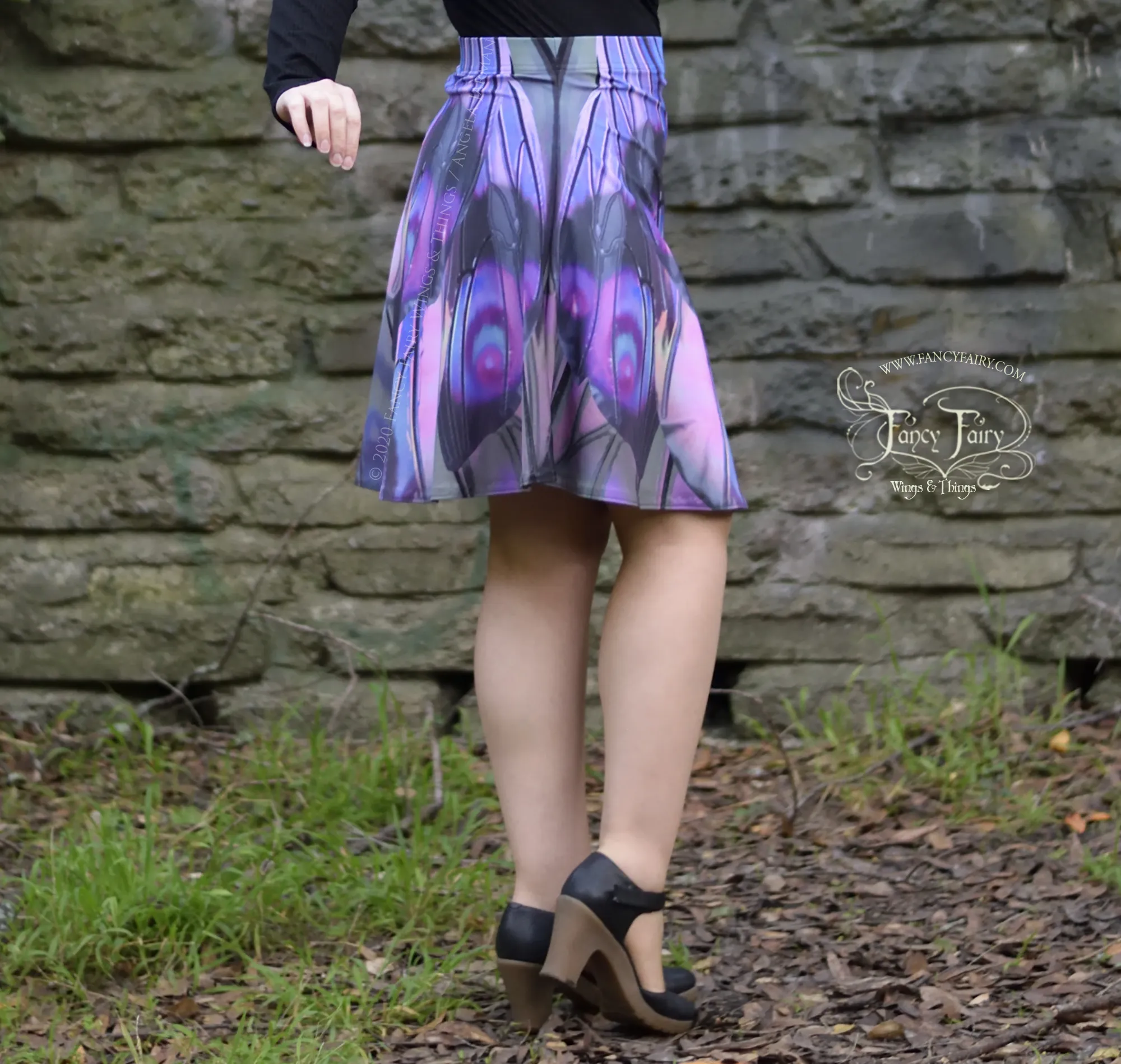 Unseelie Ellette Bright Flare Skirt Made to Order