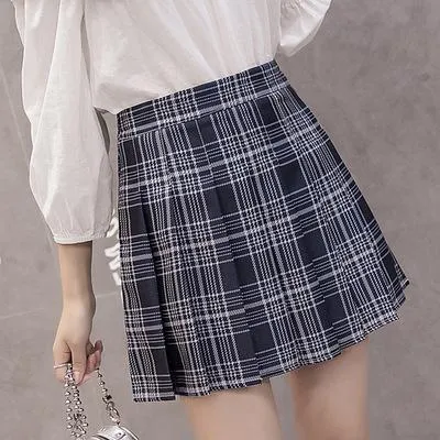 VenusFox High Waist Half Short Tennis Skirt