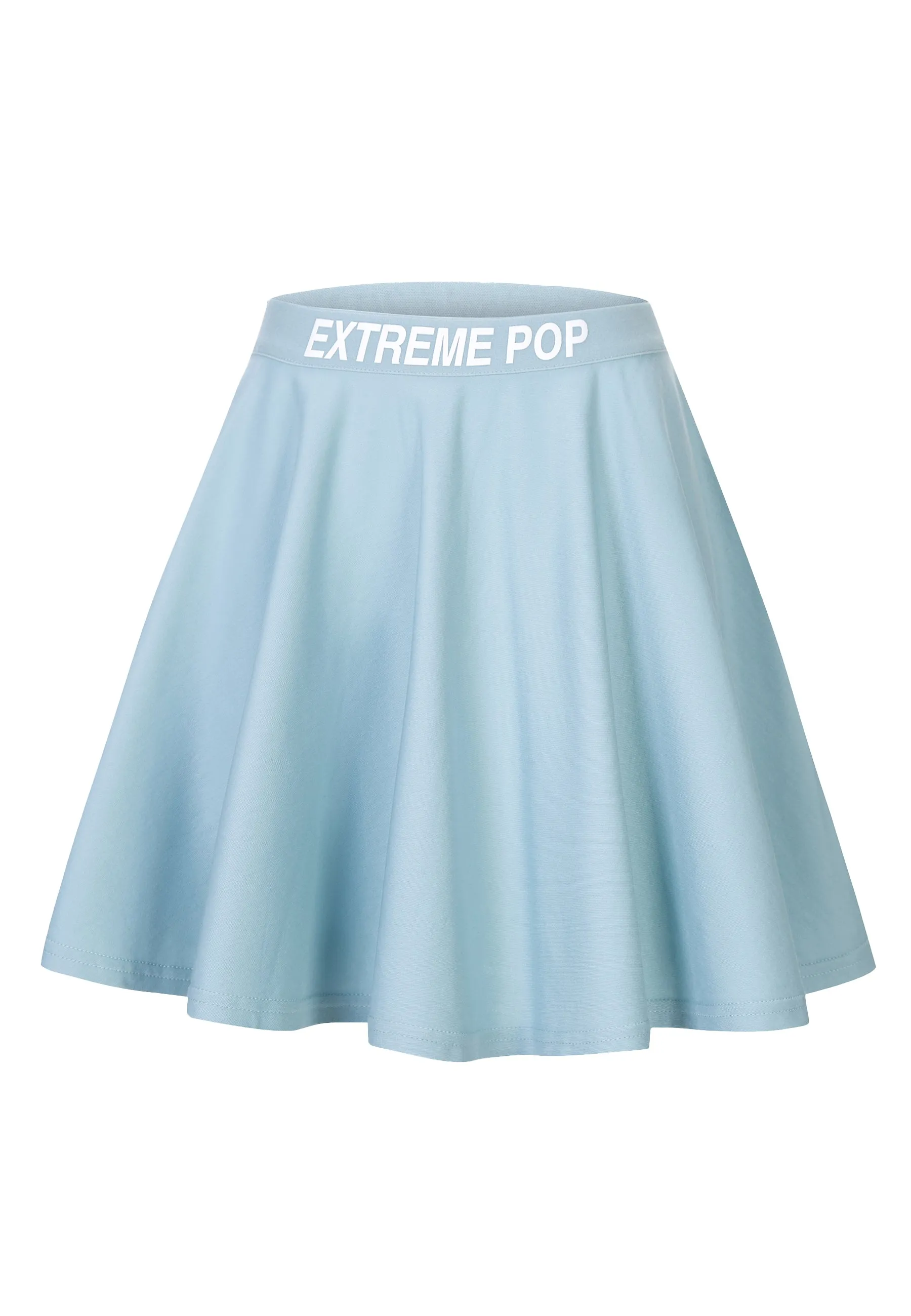 Versatile Stretchy Flared Jersey Skirt