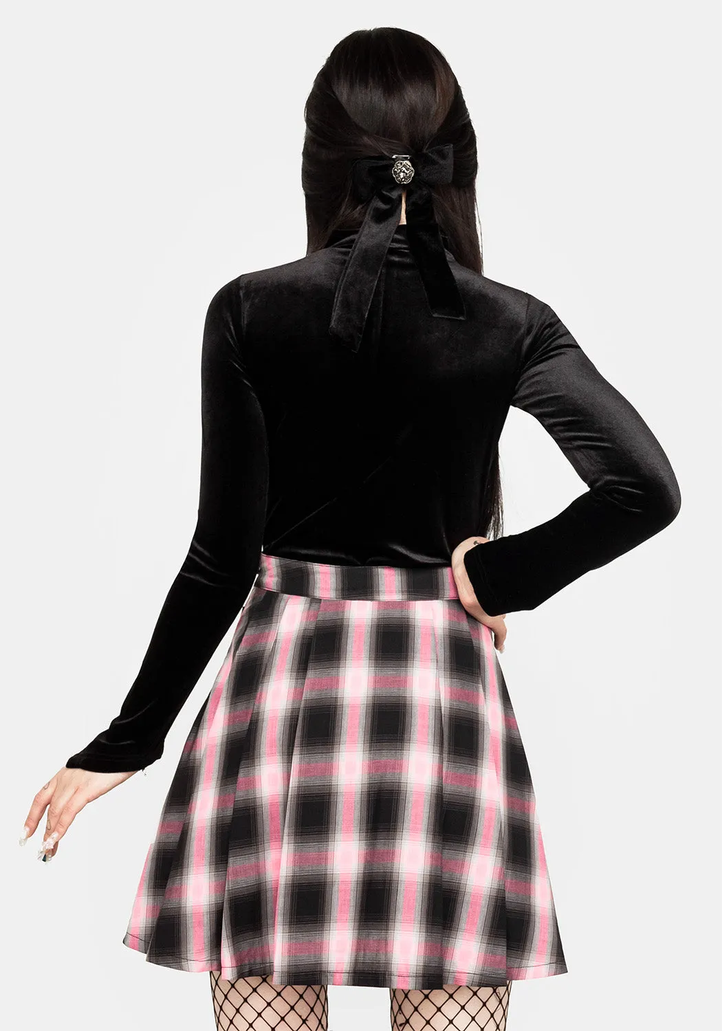 Vivacity Pleated Mini Skirt